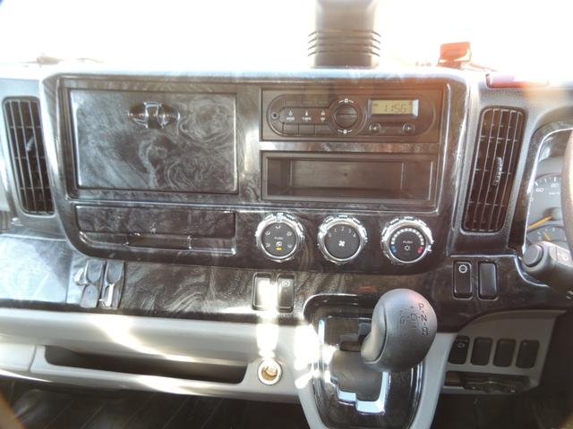 キャンター 平ボディ2.0t タダノ3ダンクレーン(ZE263HR)ラジコン付 フックイン アウタリガー バックビューカメラ メッキパーツ 左電動格納ミラー 荷台内寸法(283X179X38)(17枚目)