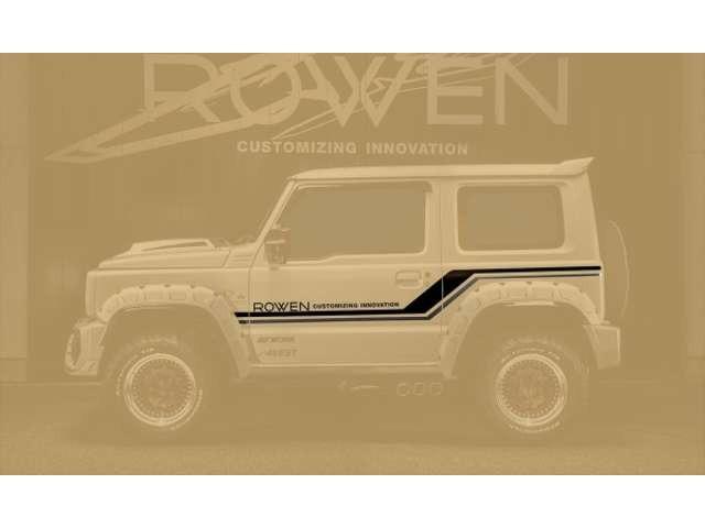 　新車ＲＯＷＥＮコンプリート　１インチリフトアップ街乗り快適仕様　ＲＯＷＥＮフルエアロ　サイド３本出しマフラー　オリジナルタイヤカバー　オープンカントリータイヤ　１６インチアルミ　ＬＥＤテール(41枚目)