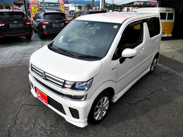 ワゴンＲ ハイブリッドＦＺ　４ＷＤ　セーフティパッケージ　プリクラッシュセーフティー　レーンディパーチャーアラート　ヘッドアップディスプレイ　アイドリングストップ　ＬＥＤヘッドライト　フルセグＴＶ　バックモニター　シートヒーター（36枚目）