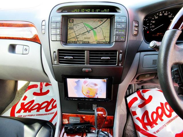 セルシオ A仕様 AME SHALLEN 19インチアルミ 車高調 社外フルセグTV バックモニター ETC キーレス HIDヘッドライト(8枚目)