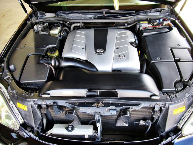 セルシオ A仕様 AME SHALLEN 19インチアルミ 車高調 社外フルセグTV バックモニター ETC キーレス HIDヘッドライト(18枚目)