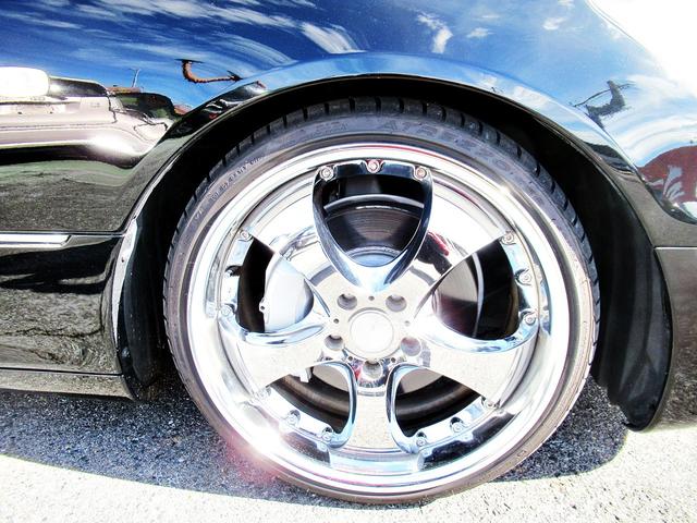 セルシオ A仕様 AME SHALLEN 19インチアルミ 車高調 社外フルセグTV バックモニター ETC キーレス HIDヘッドライト(20枚目)