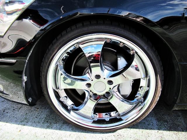 セルシオ A仕様 AME SHALLEN 19インチアルミ 車高調 社外フルセグTV バックモニター ETC キーレス HIDヘッドライト(21枚目)