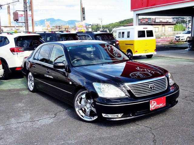 セルシオ A仕様 AME SHALLEN 19インチアルミ 車高調 社外フルセグTV バックモニター ETC キーレス HIDヘッドライト(27枚目)