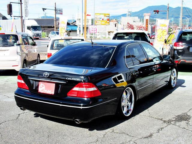 セルシオ A仕様 AME SHALLEN 19インチアルミ 車高調 社外フルセグTV バックモニター ETC キーレス HIDヘッドライト(33枚目)