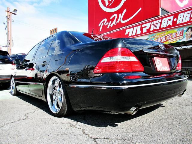 セルシオ A仕様 AME SHALLEN 19インチアルミ 車高調 社外フルセグTV バックモニター ETC キーレス HIDヘッドライト(36枚目)