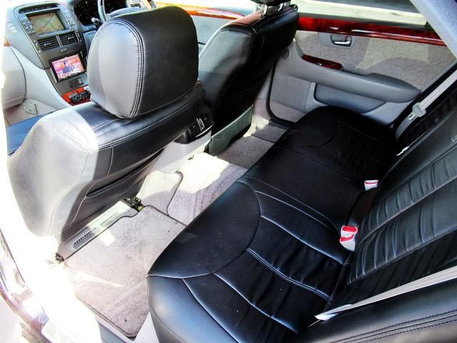 セルシオ A仕様 AME SHALLEN 19インチアルミ 車高調 社外フルセグTV バックモニター ETC キーレス HIDヘッドライト(43枚目)