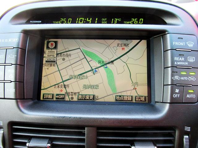 セルシオ A仕様 AME SHALLEN 19インチアルミ 車高調 社外フルセグTV バックモニター ETC キーレス HIDヘッドライト(48枚目)