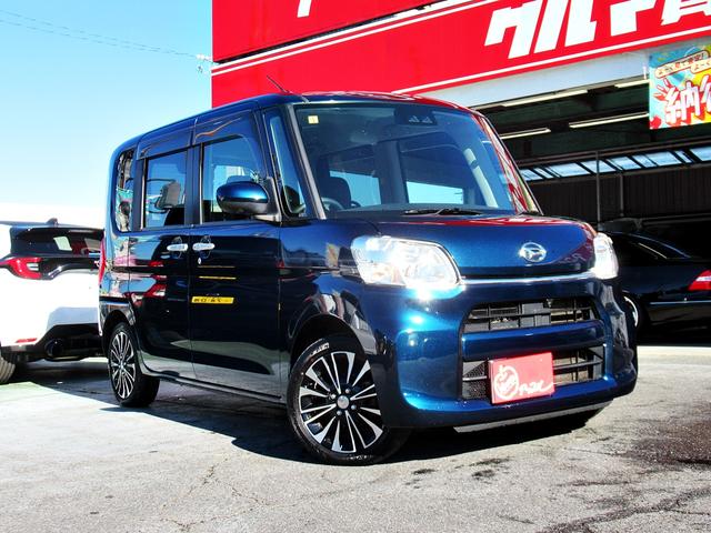 タント X SAIII 全方位モニター 4WD スマートアシスト3 プリクラッシュセーフティ オートマティックハイビーム 両側パワースライドドア シートヒーター アイドリングストップ LEDヘッドライト 純正アルミ(2枚目)