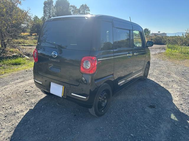 ムーヴキャンバス セオリーＧ　両側パワースライドドア　アイドリングストップ　ドリンクカップヒーター　シートヒーター　パノラミックビューモニターバックモニター（8枚目）