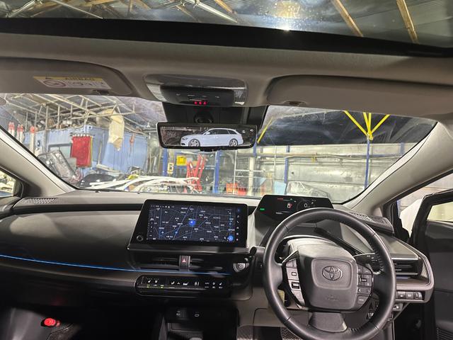 プリウス Z サンルーフ パノラミックビューモニターバックモニター シートエアコン&シートヒーター ステアリングヒーター ETC BSM モデリスタエアロ(14枚目)