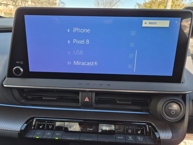 プリウス Z サンルーフ パノラミックビューモニターバックモニター シートエアコン&シートヒーター ステアリングヒーター ETC BSM モデリスタエアロ(18枚目)