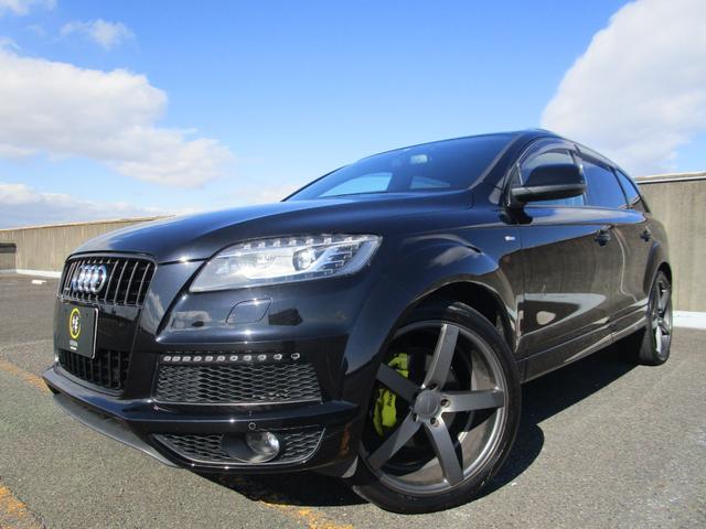 Ｑ７ ３．０ＴＦＳＩクワトロ　７人乗り　４ＷＤ　ナビ　ＴＶ　ＣＤ　ＤＶＤ　ミュージックサーバー　Ｂｌｕｅｔｏｏｔｈ　ＥＴＣ　サイドカメラ　パワートランク　キーレス　黒革　オットマン　パワーシート　シートヒーター（14枚目）