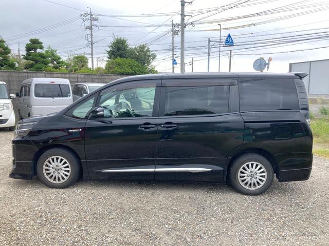 ヴォクシー ハイブリッドV ナビ TV フリップダウンモニター 両側パワースライドドア ETC プッシュスタート(19枚目)