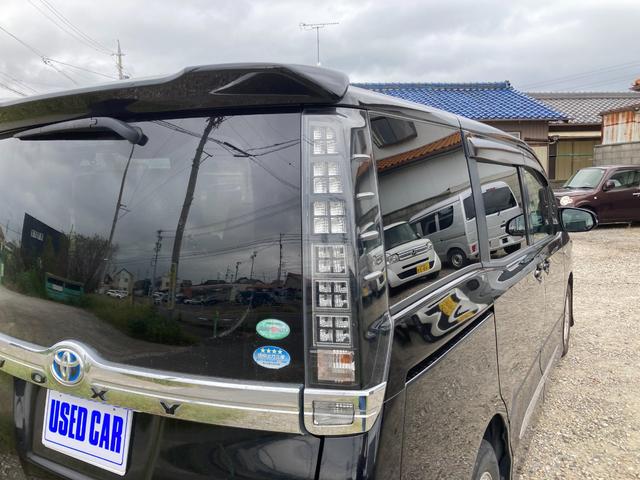 ヴォクシー ハイブリッドV ナビ TV フリップダウンモニター 両側パワースライドドア ETC プッシュスタート(27枚目)