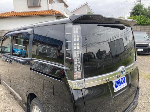 ヴォクシー ハイブリッドV ナビ TV フリップダウンモニター 両側パワースライドドア ETC プッシュスタート(28枚目)