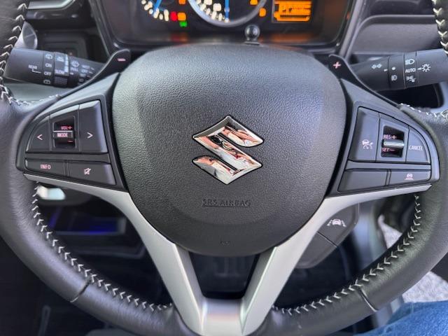 クロスビー ハイブリッドMZ ツートンブラックインテリアP/黒半革/禁煙/LED/ETC/衝突軽減ブレーキ/前席シートヒーター/レーダークルーズ/スマートキー(18枚目)