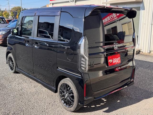 N-BOXカスタム Lターボ スタイル+ブラック /両側電動スライド/黒半革/禁煙/ナビTV/Bluetooth/後期/LED/バックカメラ/ETC/衝突軽減ブレーキ/前席シートヒーター(21枚目)