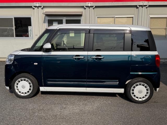 ムーヴキャンバス ストライプスG ツートン/両側電動スライド/禁煙/10型ナビTV/Bluetooth/LED/バックカメラ/ドライブレコーダー/ETC/衝突軽減ブレーキ/障害物センサ/前席シートヒータ/(22枚目)