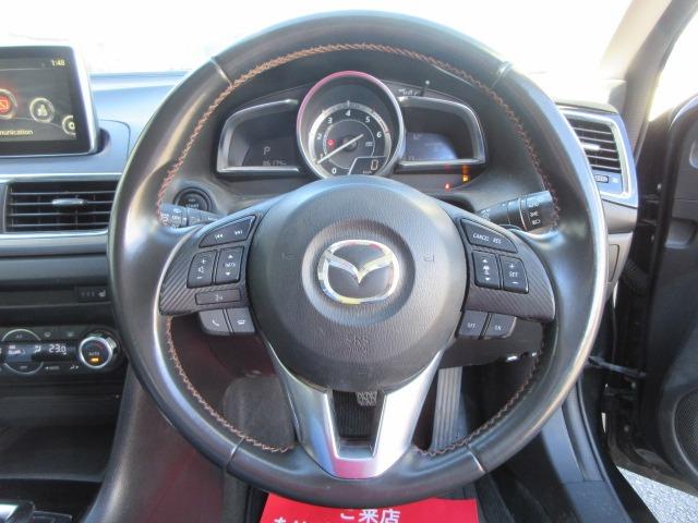 アクセラスポーツ XD /黒半革/ナビTV/サンルーフ/Bluetooth/バックカメラ/HID/ETC/衝突軽減ブレーキ/前席シートヒーターレーダークルーズ(18枚目)