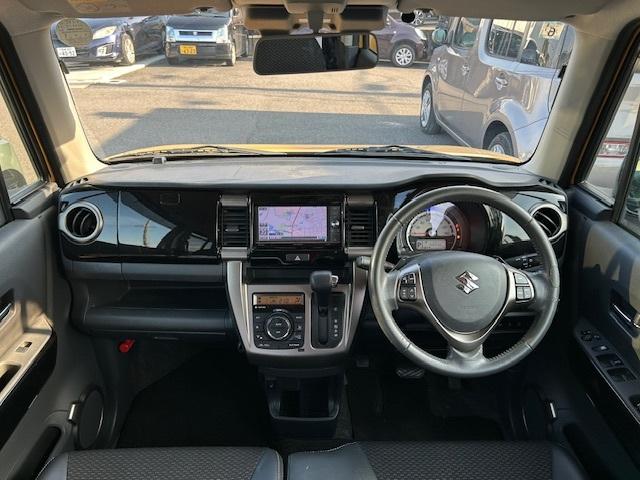 ハスラー JスタイルIIターボ ツートン/黒半革/禁煙/ナビTV/Bluetooth/バックカメラ/HID/ETC/衝突軽減ブレーキ/前席シートヒーター/クルーズコントロール(8枚目)