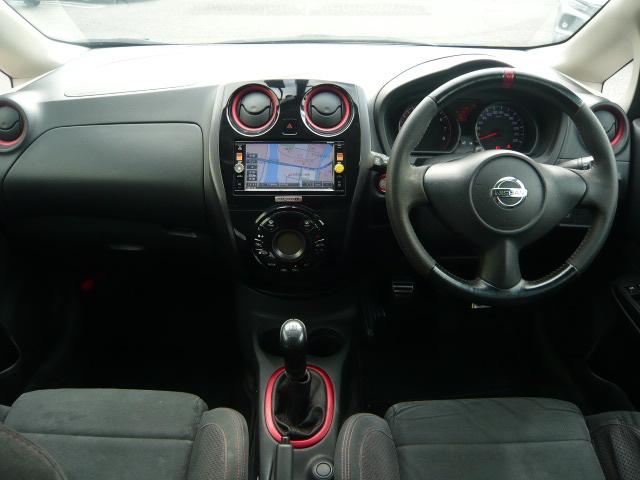 ノート ニスモ S 5速MT/禁煙/ナビTV/Bluetooth/LED/バックカメラ/ドライブレコーダー/ETC/スマートキー/DVD再生/イモビライザー(8枚目)