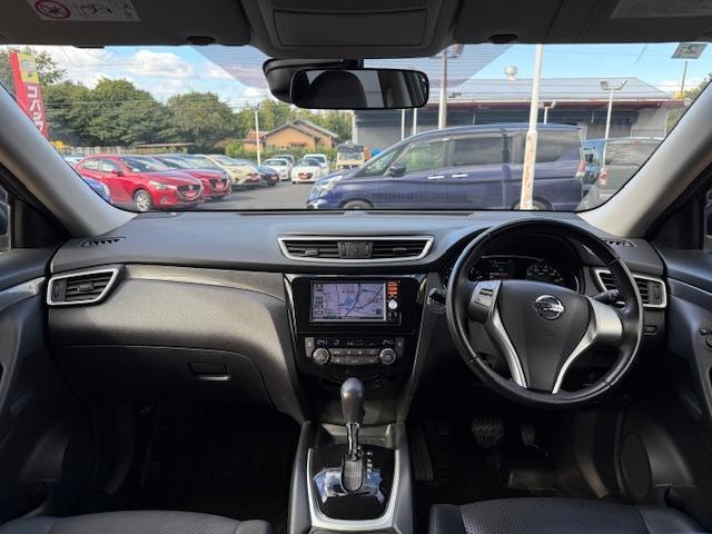 エクストレイル ２０Ｘ　エマージェンシーブレーキパッケージ　４ＷＤ／禁煙／ナビＴＶ／Ｂｌｕｅｔｏｏｔｈ／１オーナー／バックカメラ／ＨＩＤ／ＥＴＣ／衝突軽減ブレーキ／スマートキー／イモビライザー（8枚目）