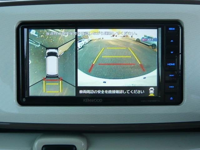 ムーヴキャンバス Gメイクアップリミテッド SAIII ツートン/両側電動スライド/ナビ/Bluetooth/LED/全周囲カメラ/ETC/衝突軽減ブレーキ/シートヒーター/スマートキー(11枚目)