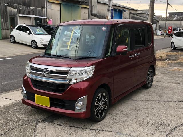 タント カスタムＲＳ　ＳＡ　４ＷＤ　純正８インチナビ・ＴＶ・バックモニター・Ｂｌｕｅｔｏｏｔｈ（3枚目）