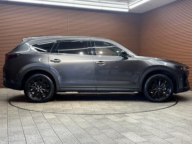 ＣＸ－８ ２５Ｓ　ブラックトーンエディション　全周囲カメラ　レーダークルーズコントロール　置くだけ充電　　シートヒーター　本革シート　電動パワシート　　電動テールゲート　ヘッドアップディスプレ　アイドリングストップ　３列シート　Ｂｌｕｅｔｏｏｔｈ（37枚目）