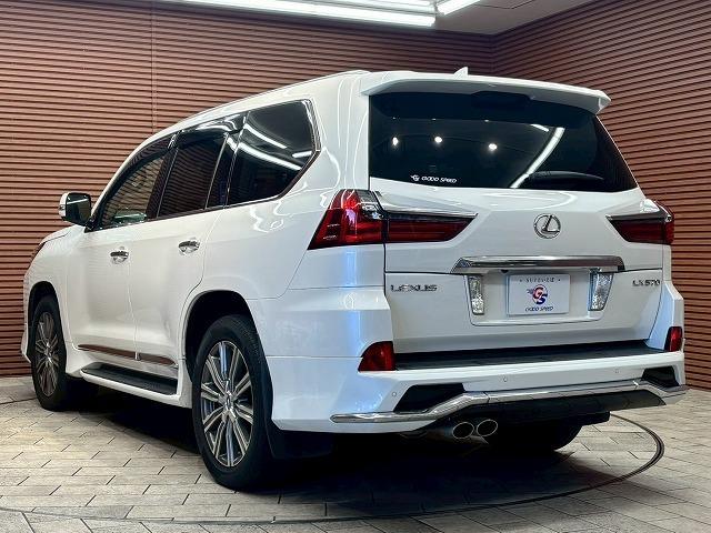 ＬＸ ＬＸ５７０　サンルーフ　マークレビンソン　クールボックス　全周囲カメラ　デジタルインナーミラー　エアロパーツ　シートクーラー　シートヒーター　ステアリングヒーター　クリソナ　ＢＳＭ　ＨＵＤ　電動リアゲート（34枚目）