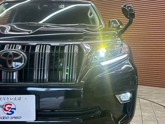 ランドクルーザープラド TX Lパッケージ 純正9型ナビ サンルーフ レーダークルーズコントロール パワーシート シートヒーター シートクーラ 本革シート オプションアルミ オートハイビーム ダウンヒルアシストコントロール スマートキー ETC(10枚目)