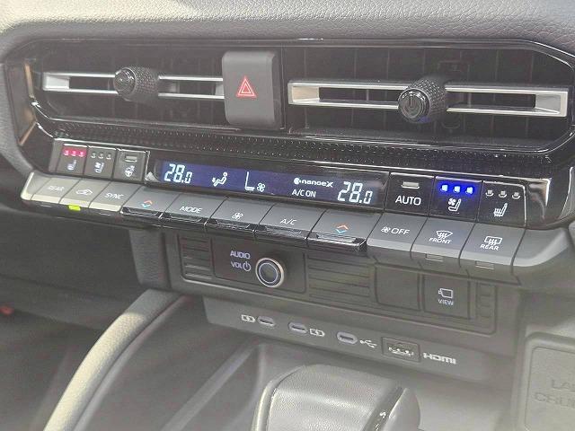 ランドクルーザー250 VX JAOSSフロントバンパーガード JAOSSフェンダーガーニッシュ サンルーフ アラウンドビューモニター シートベンチレーション シートヒーター レーダークルーズコントロール 電動リアゲート(61枚目)