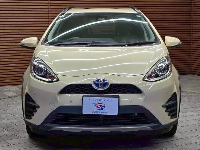 アクア クロスオーバー 純正ナビ バックカメラ クリアランスソナー スマートキー プッシュスタート 衝突軽減ブレーキ 純正15インチアルミホイール 横滑り防止装置 オートマチックハイビーム オートライト オートエアコンETC(17枚目)