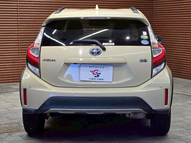 アクア クロスオーバー 純正ナビ バックカメラ クリアランスソナー スマートキー プッシュスタート 衝突軽減ブレーキ 純正15インチアルミホイール 横滑り防止装置 オートマチックハイビーム オートライト オートエアコンETC(37枚目)