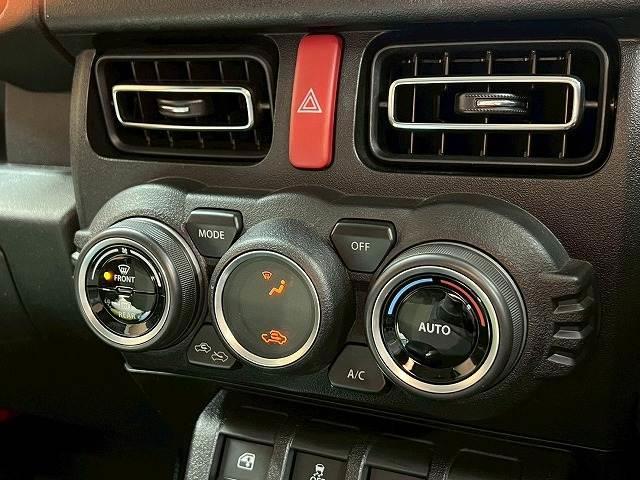 【オートエアコン】車内温度をセンサーが感知してご希望の車内温度になるよう、風量も自動で調整してくれます☆