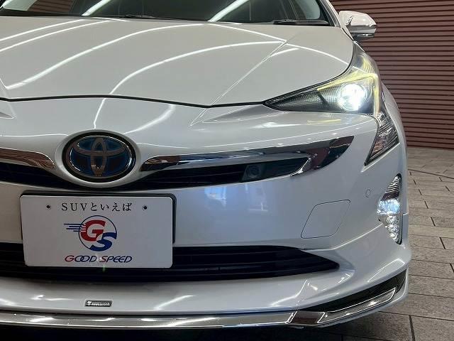 プリウス Ｓセーフティプラス　モデリスタエアロ　レーダークルーズコントロール　アドバンスドパーク　クリアランスソナー　ヘッドアップディスプレイ　スマートキー　プッシュスタート　オートマチックハイビーム　純正ナビ　バックカメラ（10枚目）