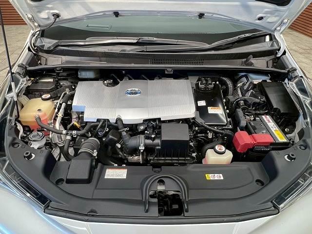 プリウス Ｓセーフティプラス　モデリスタエアロ　レーダークルーズコントロール　アドバンスドパーク　クリアランスソナー　ヘッドアップディスプレイ　スマートキー　プッシュスタート　オートマチックハイビーム　純正ナビ　バックカメラ（13枚目）