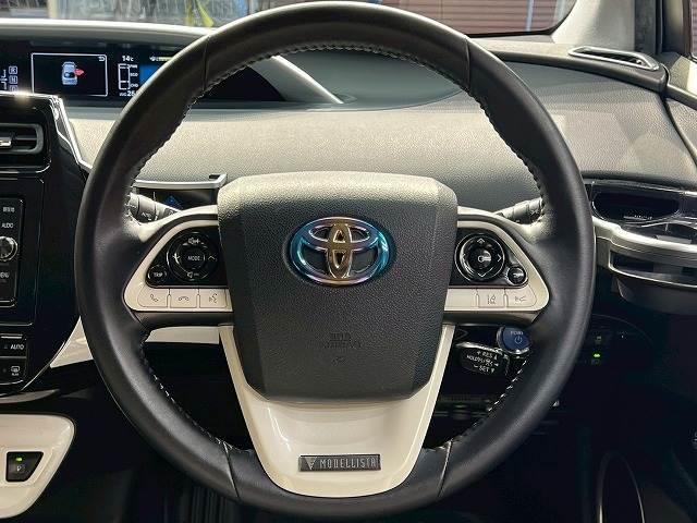 プリウス Ｓセーフティプラス　モデリスタエアロ　レーダークルーズコントロール　アドバンスドパーク　クリアランスソナー　ヘッドアップディスプレイ　スマートキー　プッシュスタート　オートマチックハイビーム　純正ナビ　バックカメラ（14枚目）