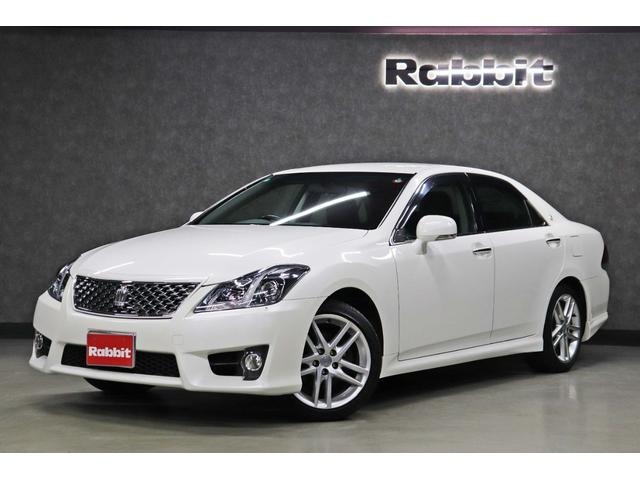 クラウン アスリート　１オーナー／車庫保管／車検整備付／ＨＩＤヘッド／純正１８ＡＷ／純正ＨＤＤナビ／地デジＴＶ／Ｂモニター／クルコン／スマートエントリー／イモビライザー／ＥＴＣ／前席シートヒーター／パワーシート／ＶＧＲＦ（2枚目）