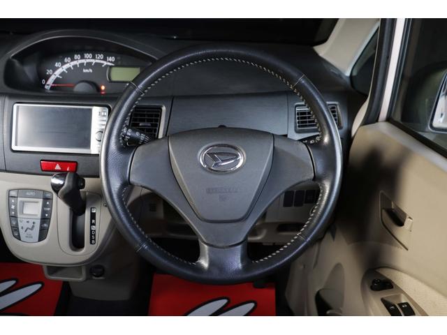 ムーヴ Ｘ　１オーナー／車検整備付／スマートキー／キーフリー／プッシュスタート／フルセグ搭載純正７型ナビ／ＢＴ／ＥＴＣ／純正１４インチアルミ／キーフリーシステム連動オート電動格納ミラー／革巻きステアリング（28枚目）