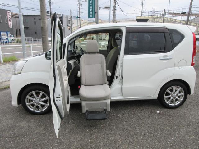 ムーヴ 　助手席電動リフトＵＰシート　純正ナビＴＶバックモニター（4枚目）
