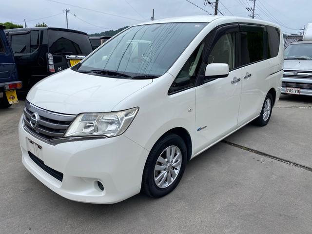 セレナ ２０Ｘ　Ｓ－ハイブリッド　ハイブリッド車　パワースライドドア　左　ｐｕｓｈ　スタート　ＨＤＤ　ナビ　ＴＶスマートキ（2枚目）