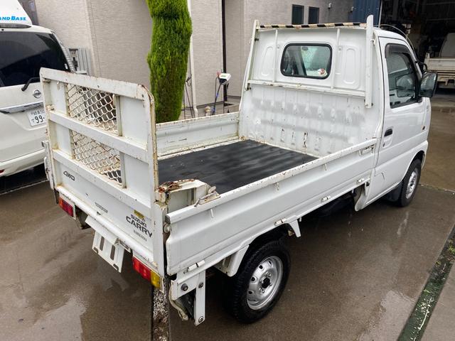 キャリイトラック KUスペシャル パワゲト 4wd エアコン パワステ エンジン チェーン ミッション(6枚目)