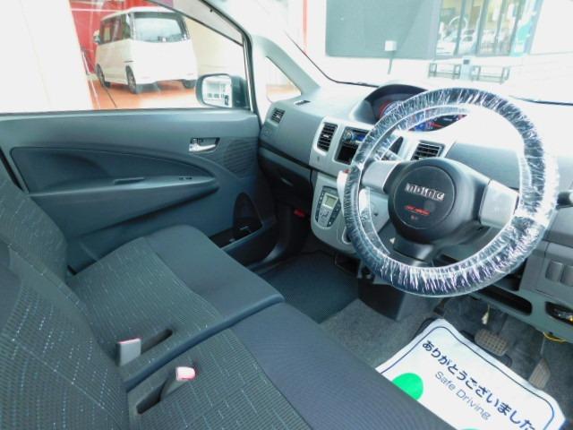 カスタム RS 1年保証 ターボ エアロ スマートキー プッシュスタート 社外アルミ ETC HID フォグライト オートライト オートエアコン モモステアリング 電格ミラー ベンチシート タイミングチェーン(13枚目)