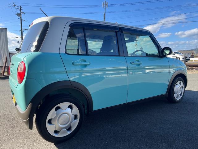 アルトラパン Ｓ　レーダーブレーキサポート　４ＷＤ　ＨＩＤヘッドランプ　フロント左右シートヒーター　社外ナビＴＶ　バックカメラ　スマートキー　プッシュスタート　電格ミラー　レザーステアリング　ホワイトルーフ（7枚目）