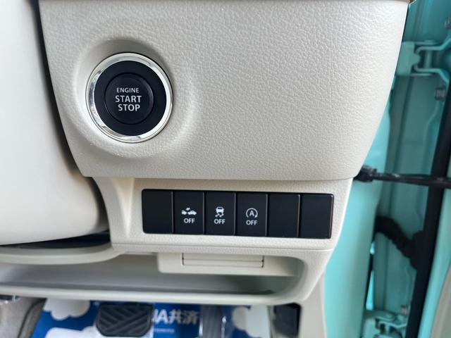 アルトラパン Ｓ　レーダーブレーキサポート　４ＷＤ　ＨＩＤヘッドランプ　フロント左右シートヒーター　社外ナビＴＶ　バックカメラ　スマートキー　プッシュスタート　電格ミラー　レザーステアリング　ホワイトルーフ（16枚目）