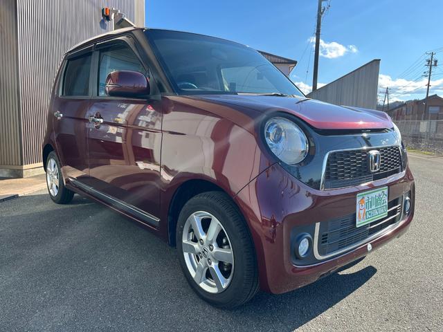 N-ONE プレミアム・Lパッケージ HIDヘッドランプ スマートキー プッシュスタート 社外ナビTV 電格ミラー トップシェイドガラス 純正14インチアルミ リアスポイラー レザーステアリング ドアバイザー フロアマット(6枚目)