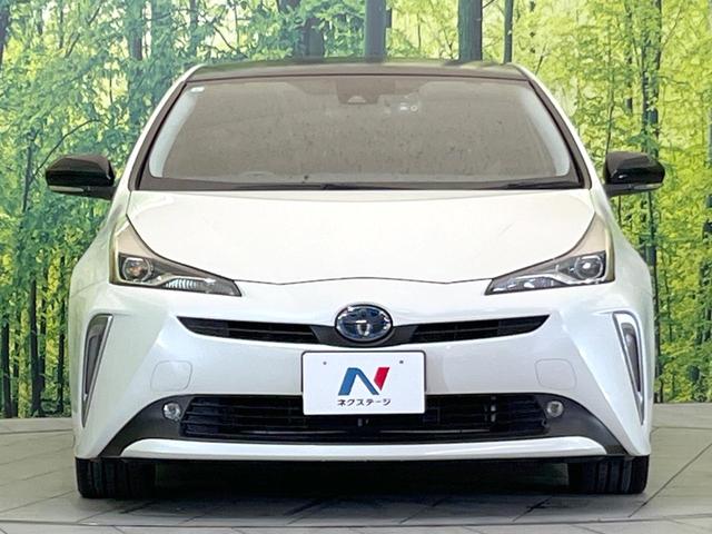 プリウス Ｓツーリングセレクション　純正９型ナビ　トヨタセーフティセンス　禁煙車　前席シートヒーター　レーダークルーズ　バックカメラ　ドラレコ　ビルドインＥＴＣ　スマートキー　ＬＥＤヘッド／フォグ　合皮シート　オートハイビーム（13枚目）