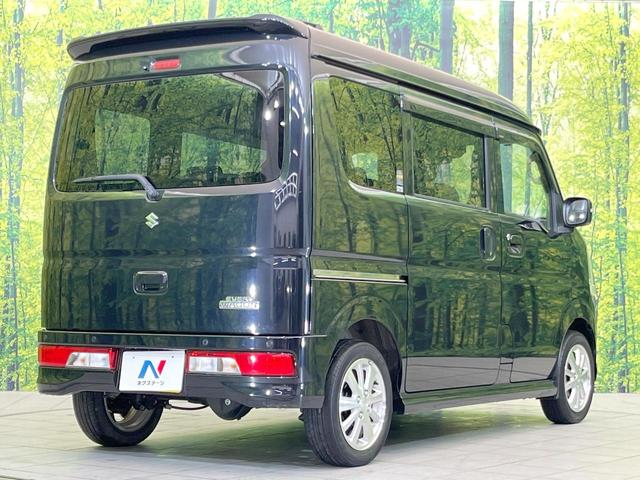 エブリイワゴン PZターボスペシャル 両側電動ドア メモリーナビ セーフティサポート 禁煙車 バックカメラ ETC 電動オートステップ スマートキー HIDヘッド オートライト オートエアコン 車線逸脱警報 Bluetooth接続(17枚目)